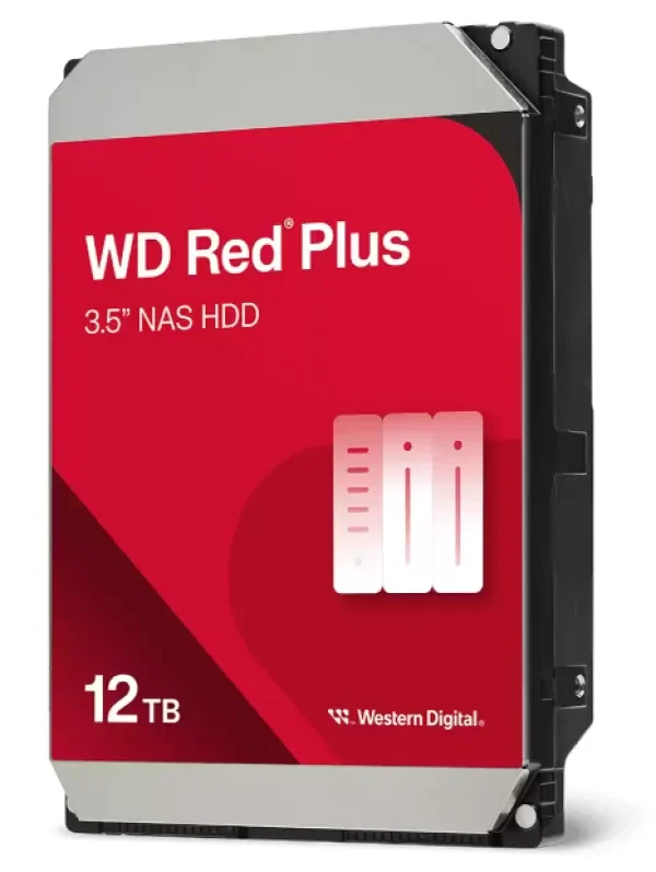 HDD WD 12TB WD120EFGX RED PLUS 7200RPM 512MB