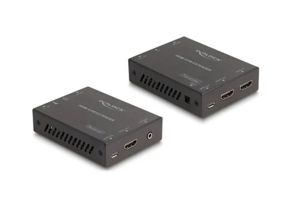Delock HDMI KVM Extender Set over Cat.6 Cable, 4K 60 Hz, 70 m