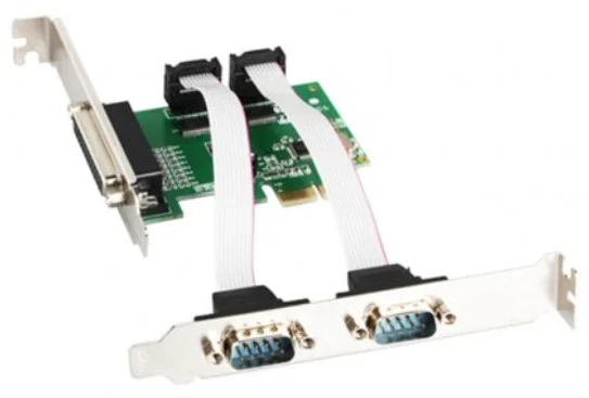 E-Green PCI Express kontroler 2-port Serial + 1-port Parallel