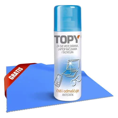 Sprej sa krpicom Topy 120ml